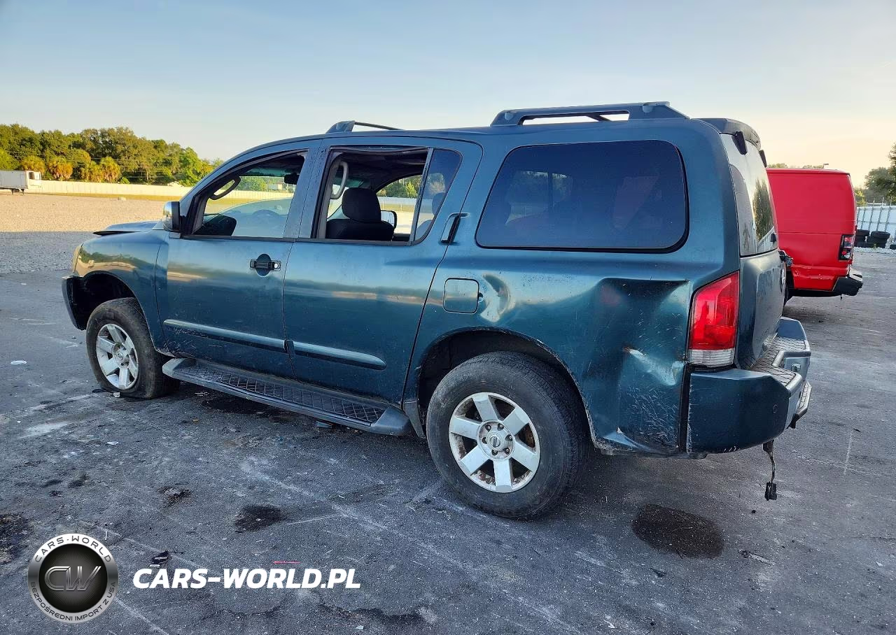 2007 Nissan Armada Se VIN:5N1AA08A87N711548 - 2