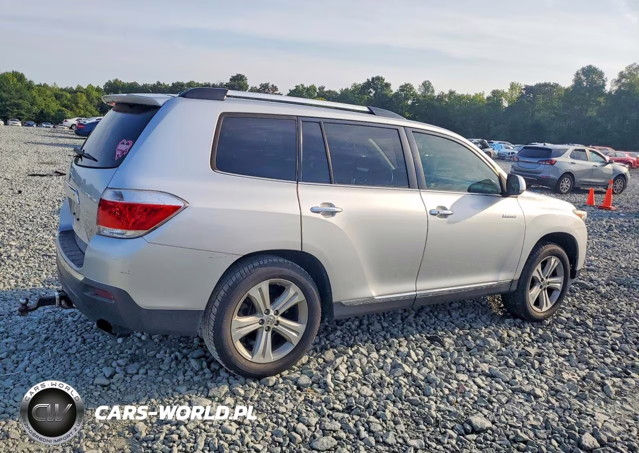 2012 Toyota Highlander Limited VIN:5TDYK3EH8CS088956 - 3