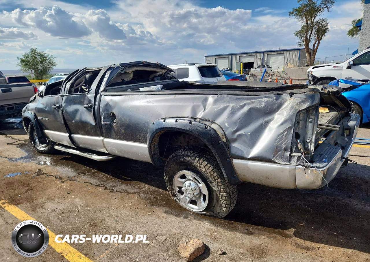 2003 Dodge Ram 2500 St VIN:3D7KU28623G800872 - 2