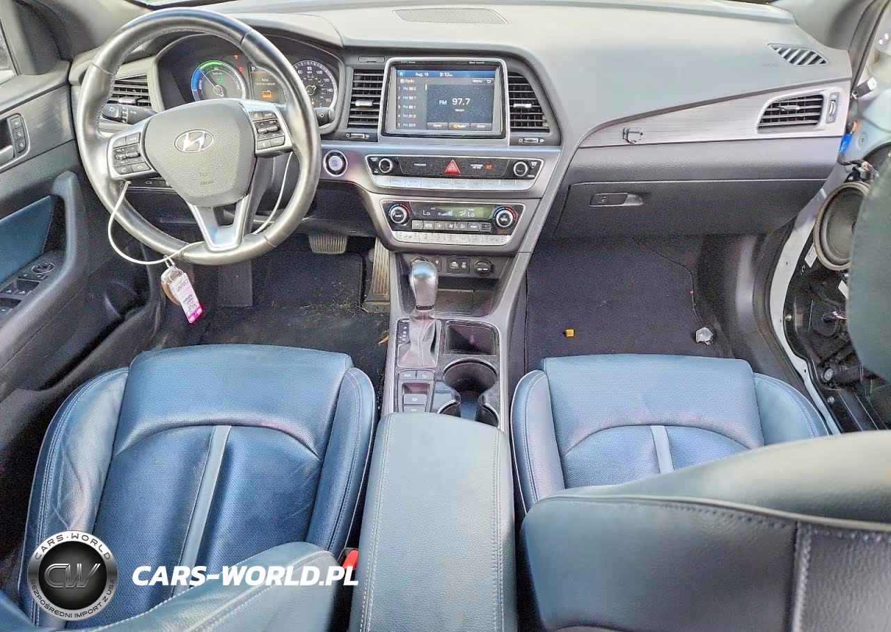 2019 Hyundai Sonata Hybrid Limited VIN:KMHE34L3XKA093774 - 8