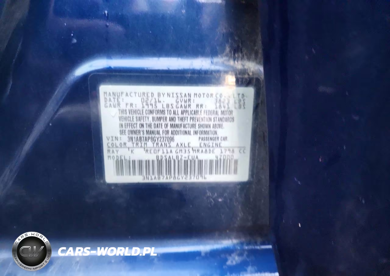 2016 Nissan Sentra S VIN:3N1AB7AP8GY237096 - 12