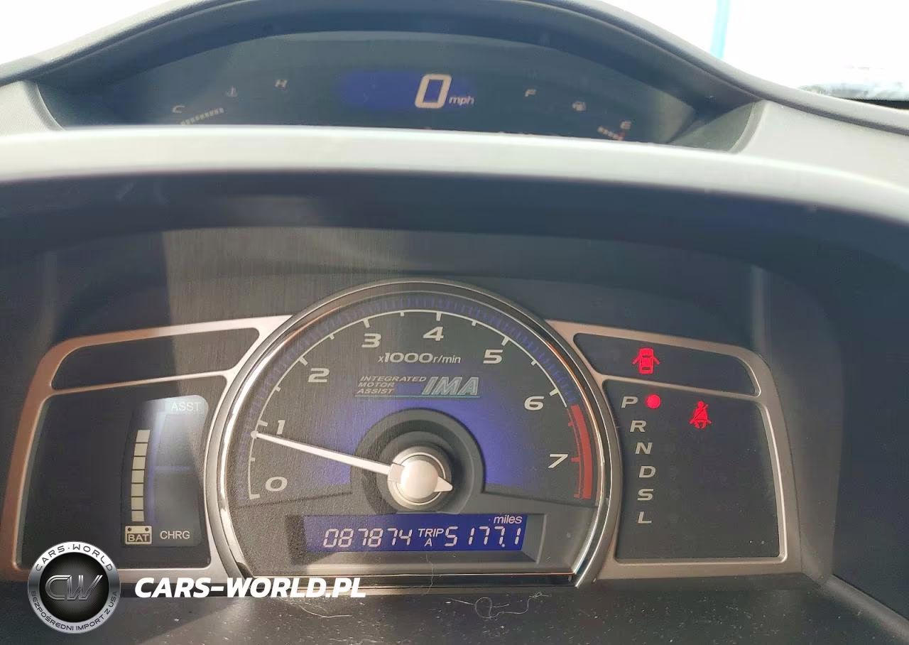 2006 Honda Civic Hybrid VIN:JHMFA362X6S017594 - 9