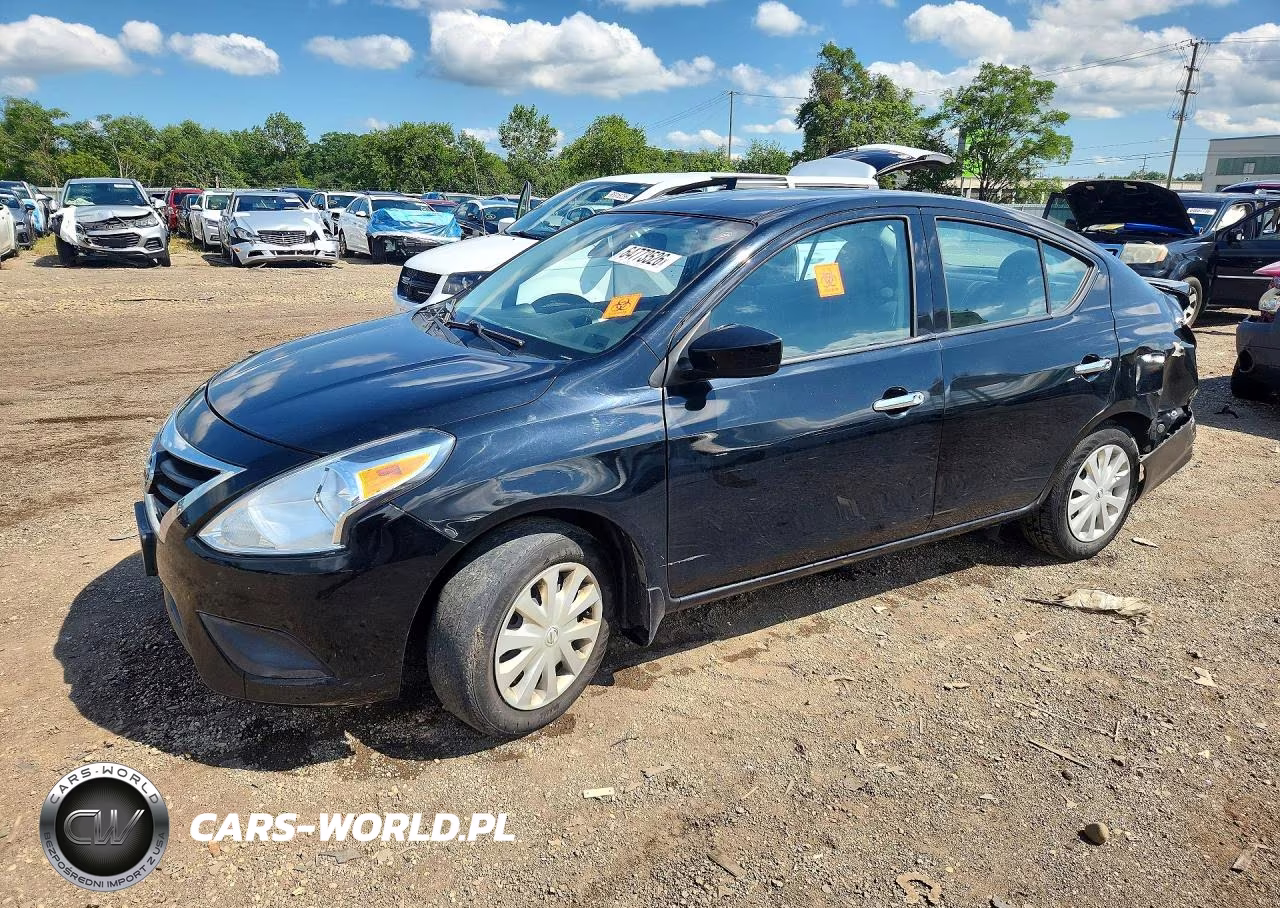 2018 Nissan Versa Sv VIN:3N1CN7AP1JL884301 - 1