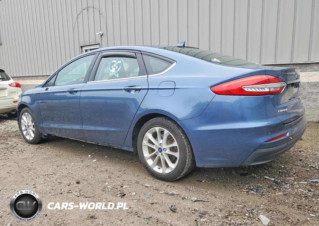 2019 Ford Fusion Se VIN:3FA6P0LU7KR195981 - 2