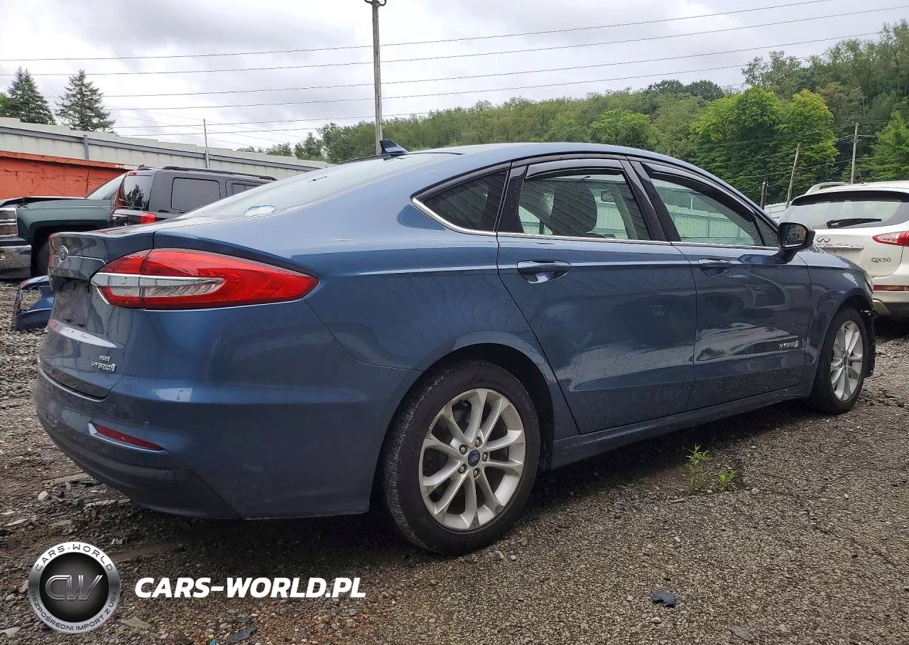 2019 Ford Fusion Se VIN:3FA6P0LU7KR195981 - 3
