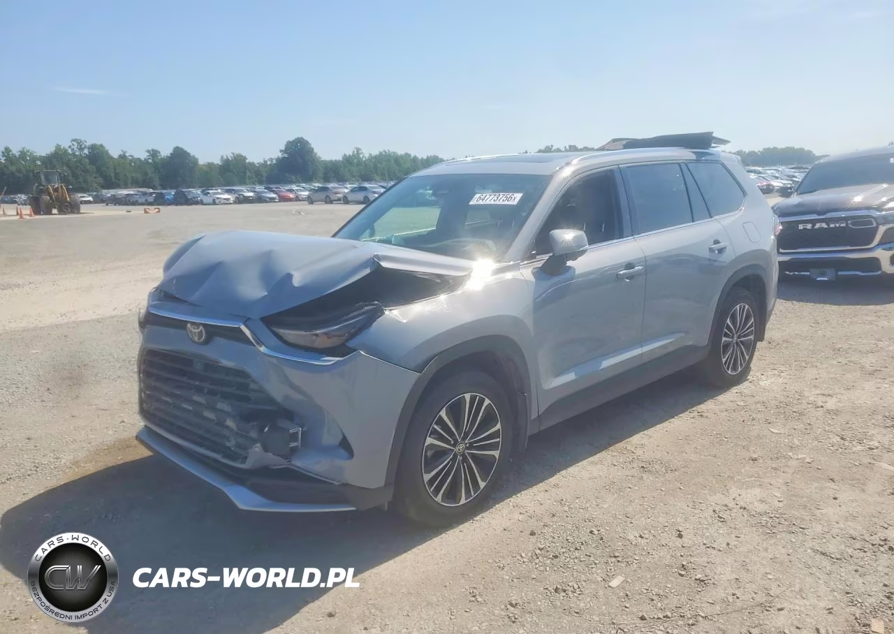 2025 Toyota Grand Highlander Hybrid Max Platinum VIN:5TDADAB56SS020406 - 1