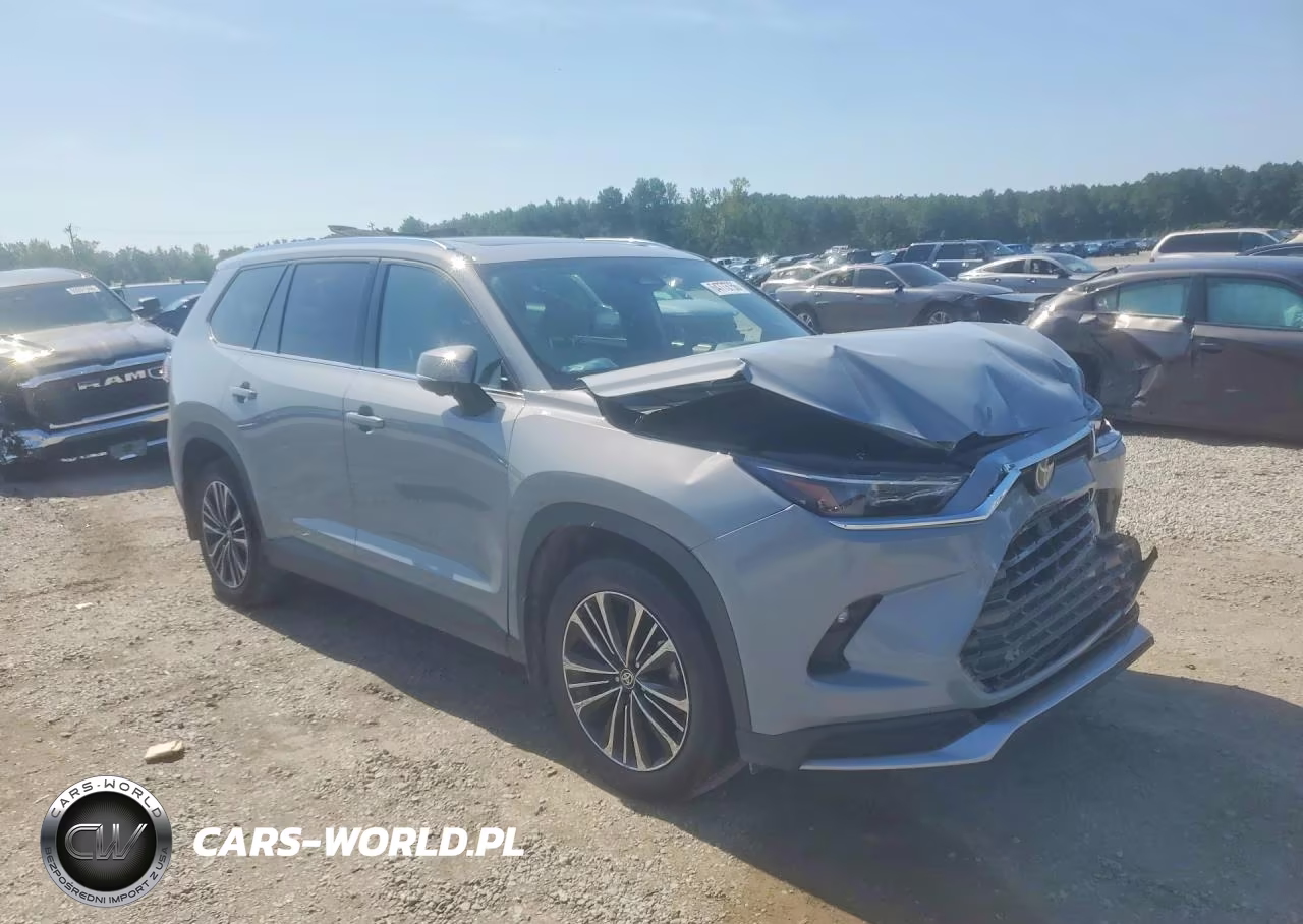 2025 Toyota Grand Highlander Hybrid Max Platinum VIN:5TDADAB56SS020406 - 4