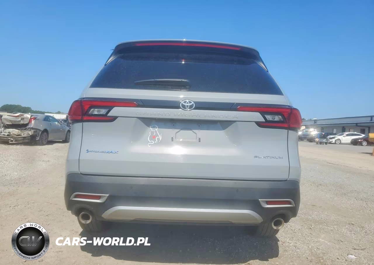2025 Toyota Grand Highlander Hybrid Max Platinum VIN:5TDADAB56SS020406 - 6
