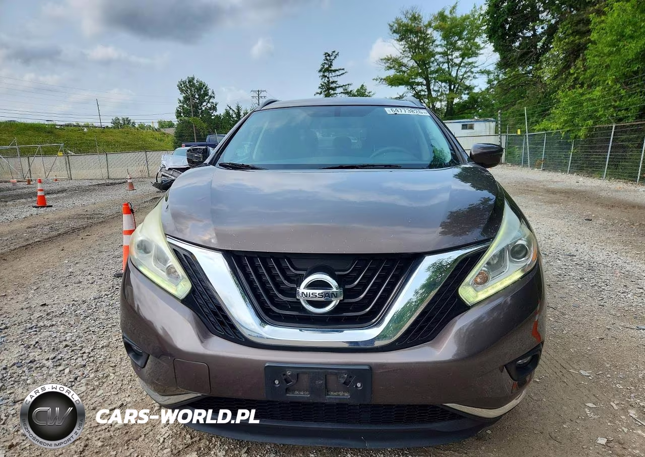 2017 Nissan Murano Sv VIN:5N1AZ2MH0HN103998 - 5