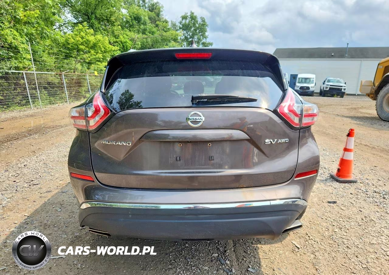 2017 Nissan Murano Sv VIN:5N1AZ2MH0HN103998 - 6