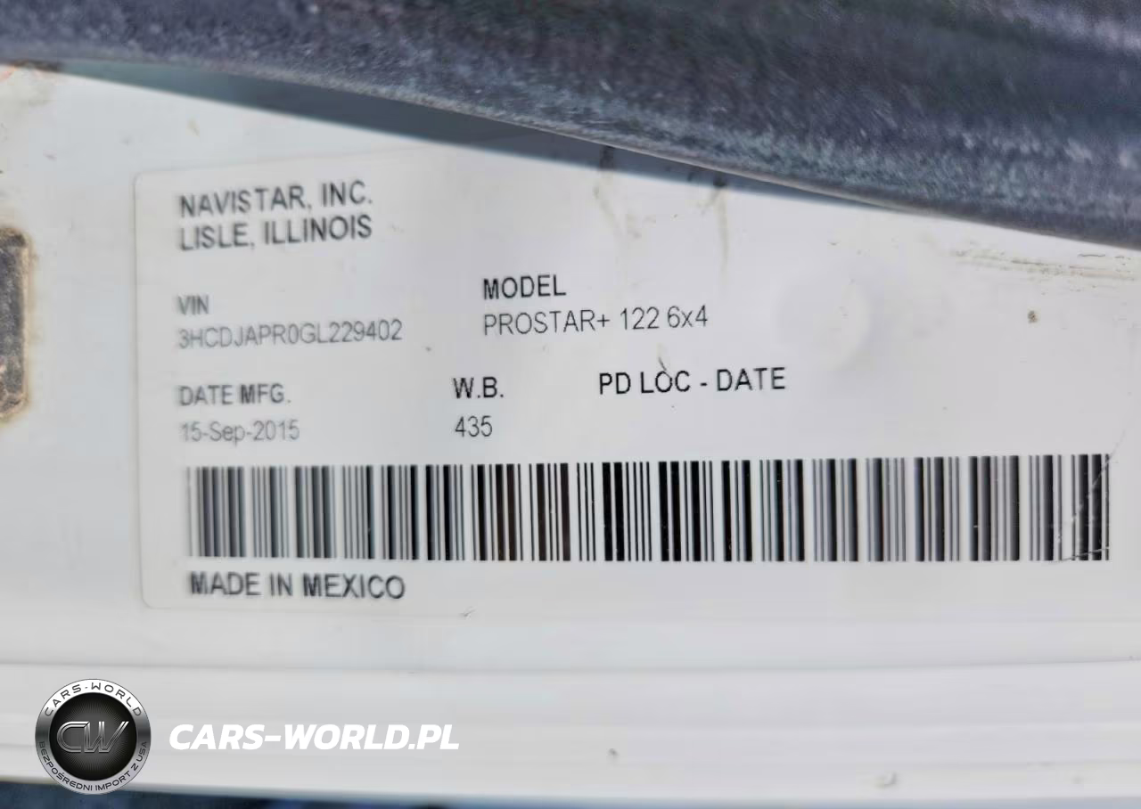 2016 International Prostar - Semi Truck VIN:3HCDJAPR0GL229402 - 11