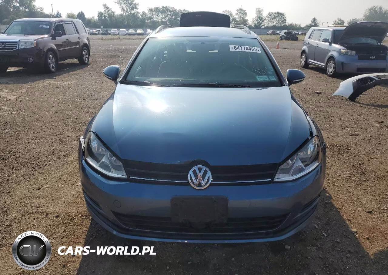2017 Volkswagen Golf Sportwagen S VIN:3VW017AU8HM508052 - 5