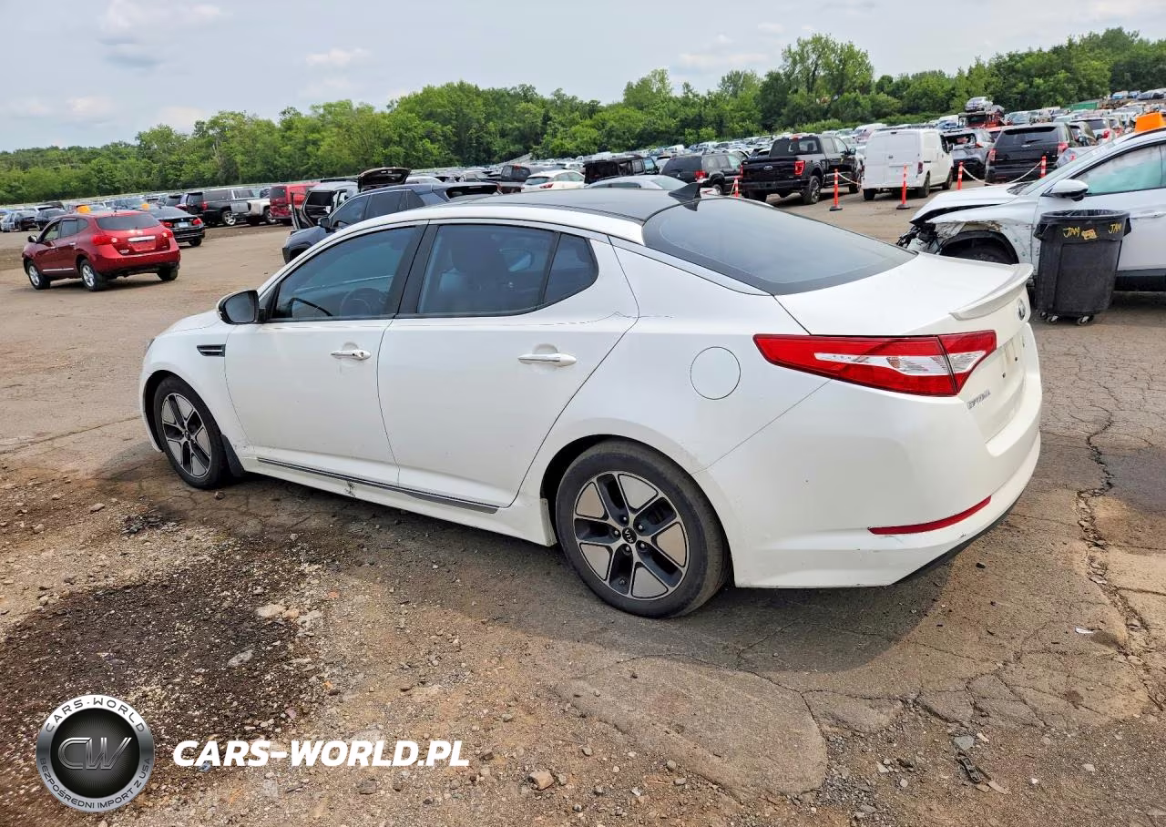 2012 Kia Optima Hybrid VIN:KNAGM4AD2C5032027 - 2