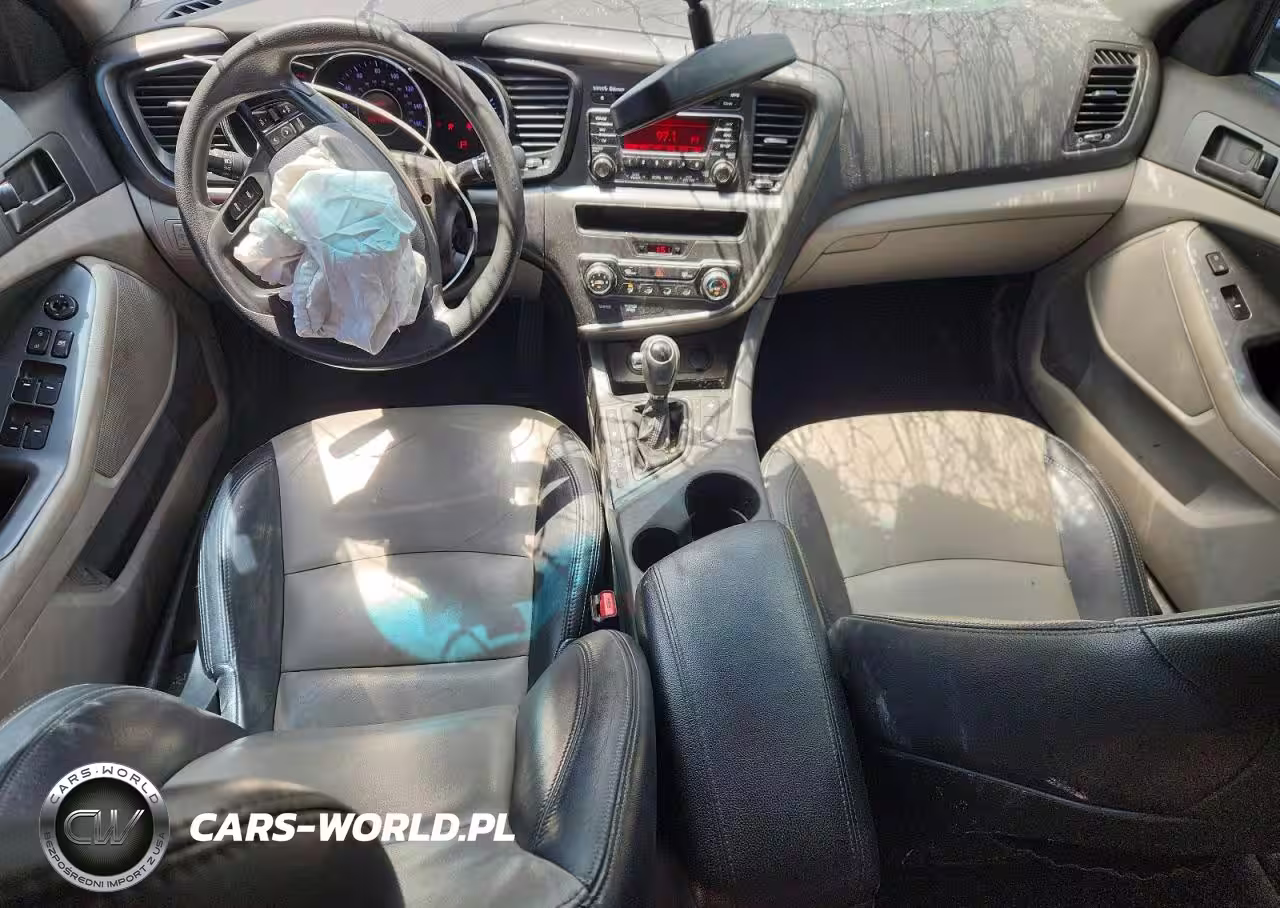 2012 Kia Optima Lx VIN:5XXGM4A78CG053957 - 8