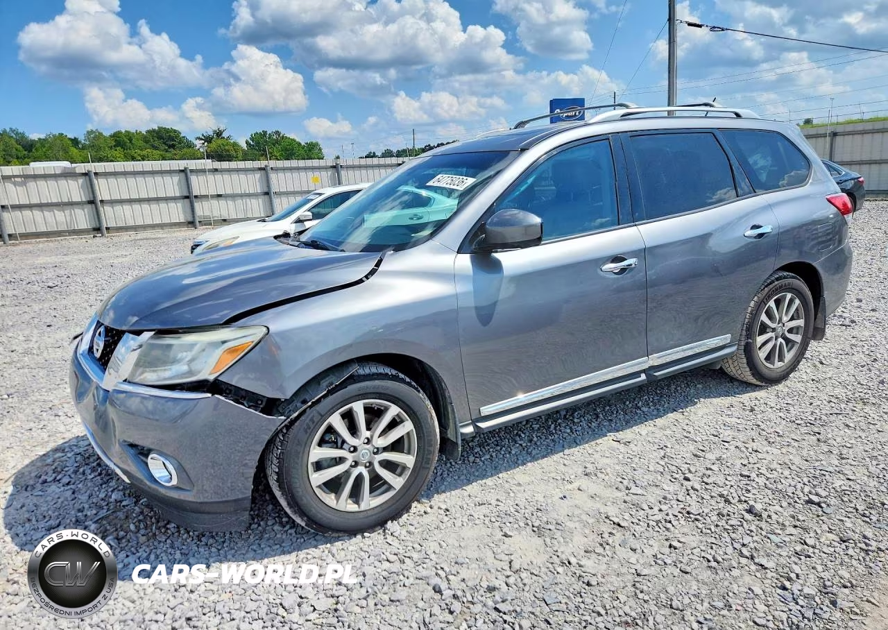 2016 Nissan Pathfinder Sl VIN:5N1AR2MN9GC600046 - 1