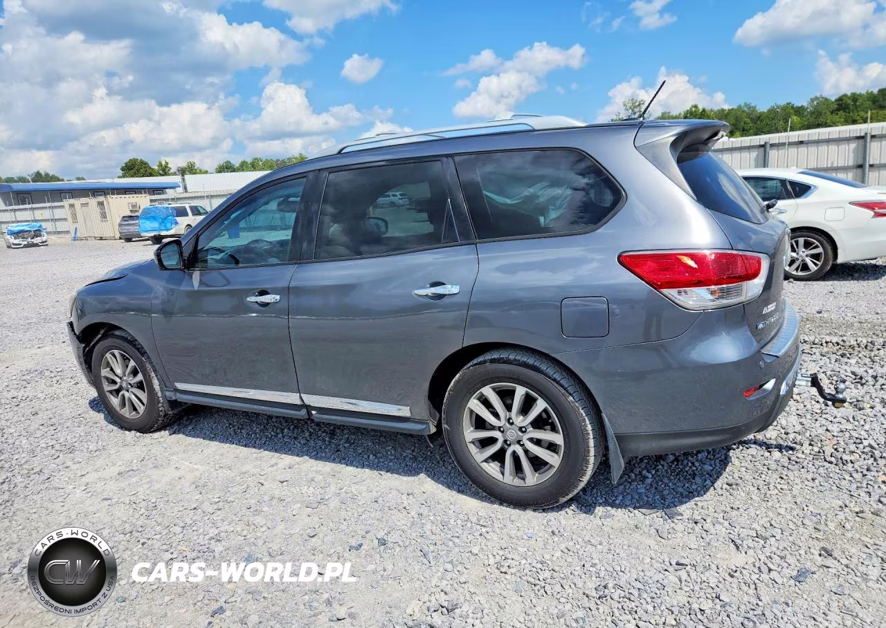 2016 Nissan Pathfinder Sl VIN:5N1AR2MN9GC600046 - 2