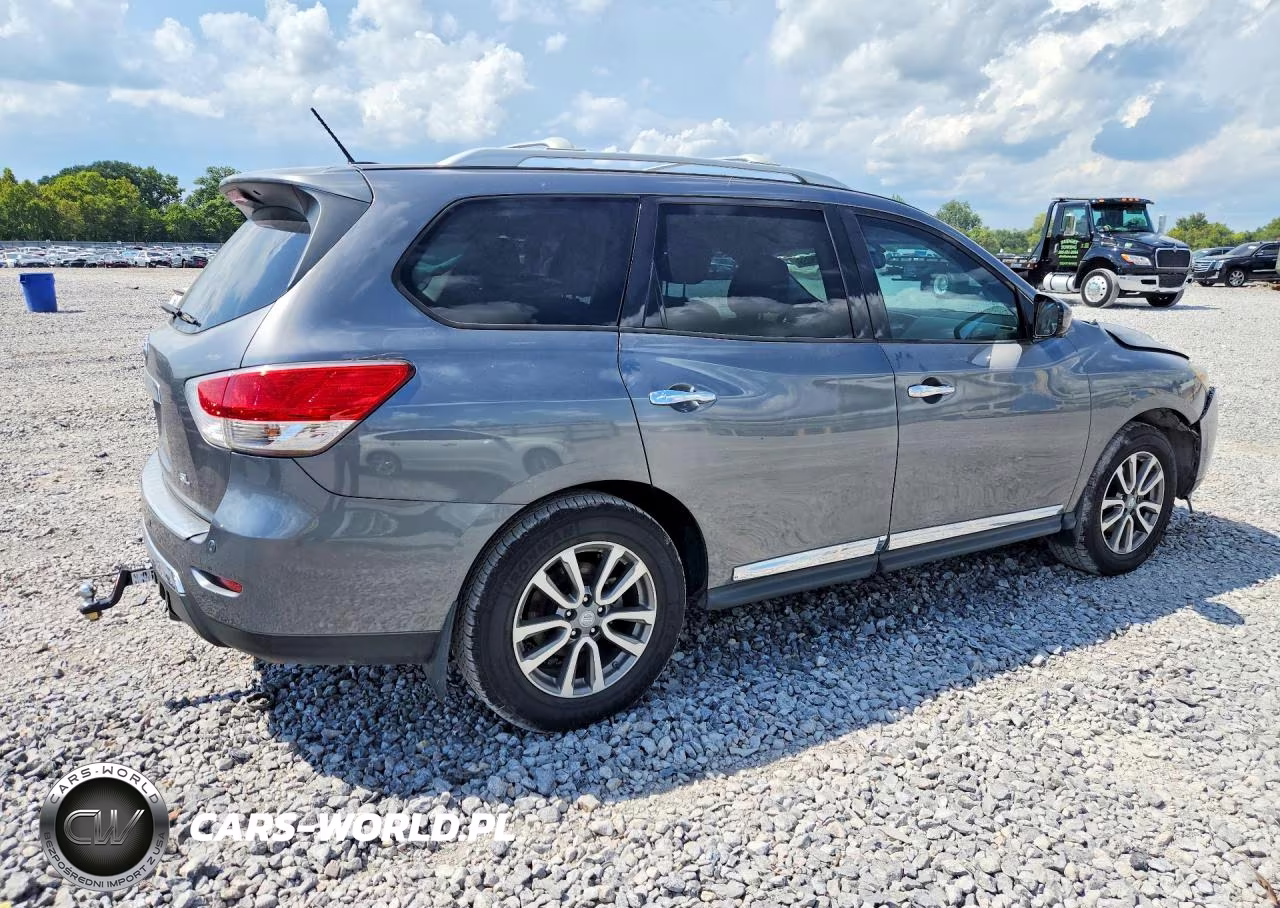2016 Nissan Pathfinder Sl VIN:5N1AR2MN9GC600046 - 3