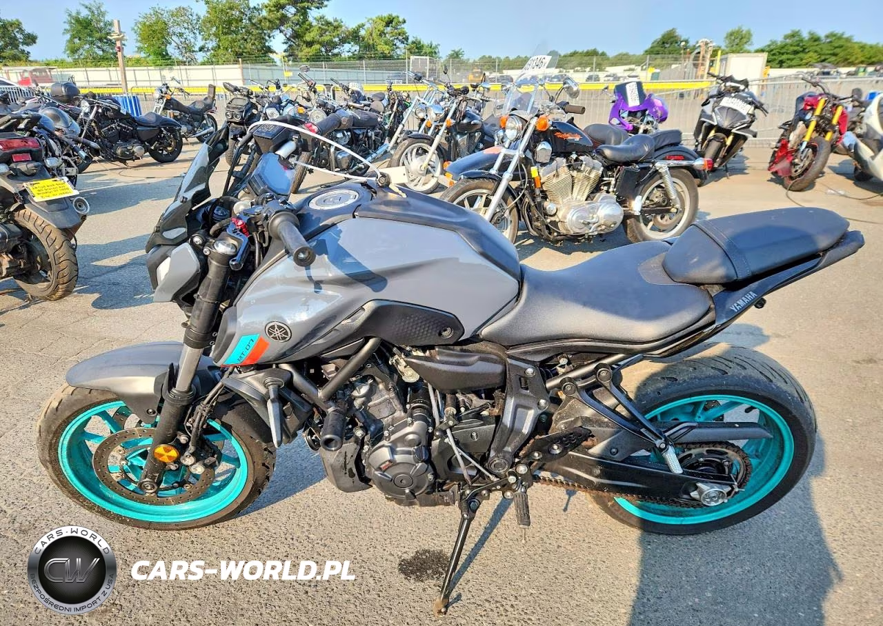 2022 Yamaha Mt07 VIN:JYARM32E9NA003451 - 3