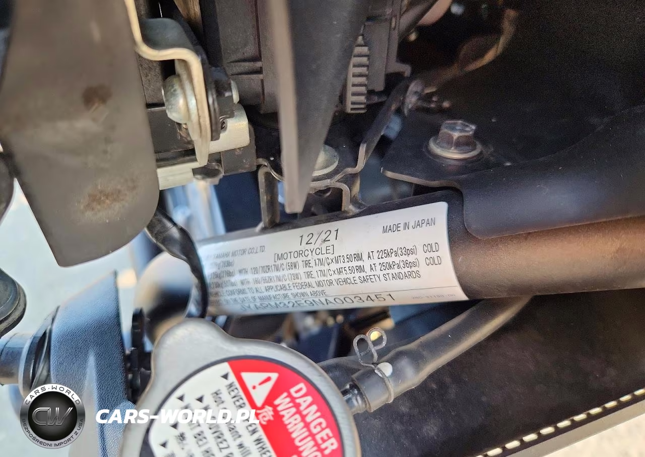 2022 Yamaha Mt07 VIN:JYARM32E9NA003451 - 9