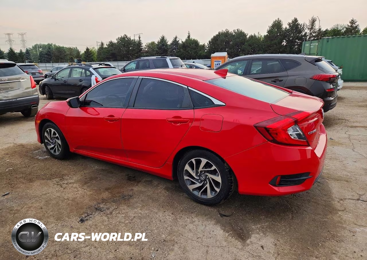 2017 Honda Civic Ex VIN:2HGFC2F78HH569818 - 2