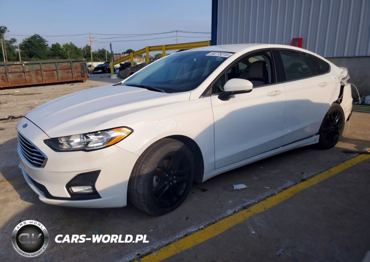 2019 Ford Fusion Se VIN:3FA6P0HD8KR245845 - 1
