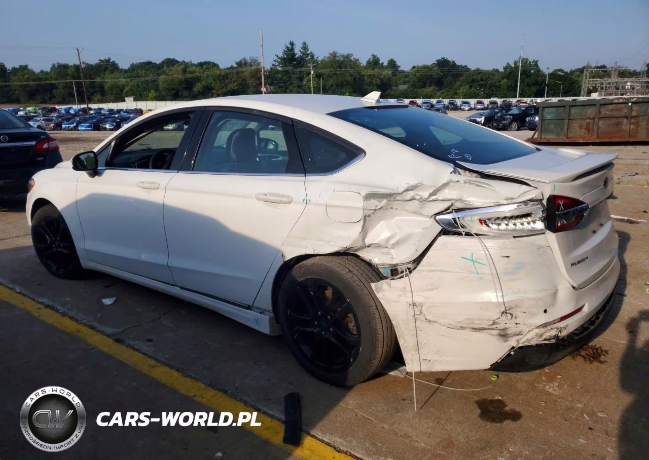 2019 Ford Fusion Se VIN:3FA6P0HD8KR245845 - 2