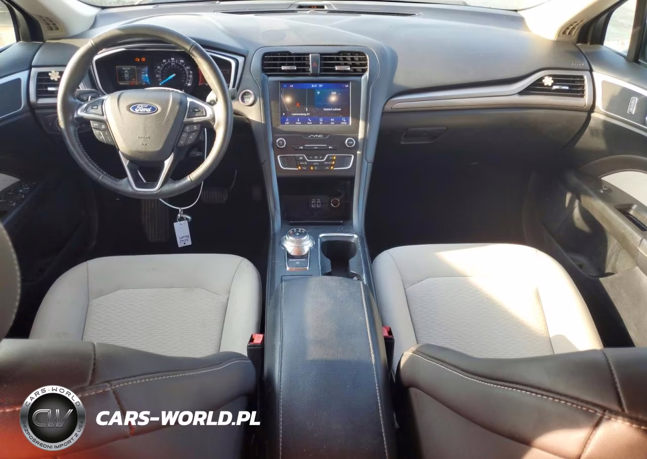 2019 Ford Fusion Se VIN:3FA6P0HD8KR245845 - 8