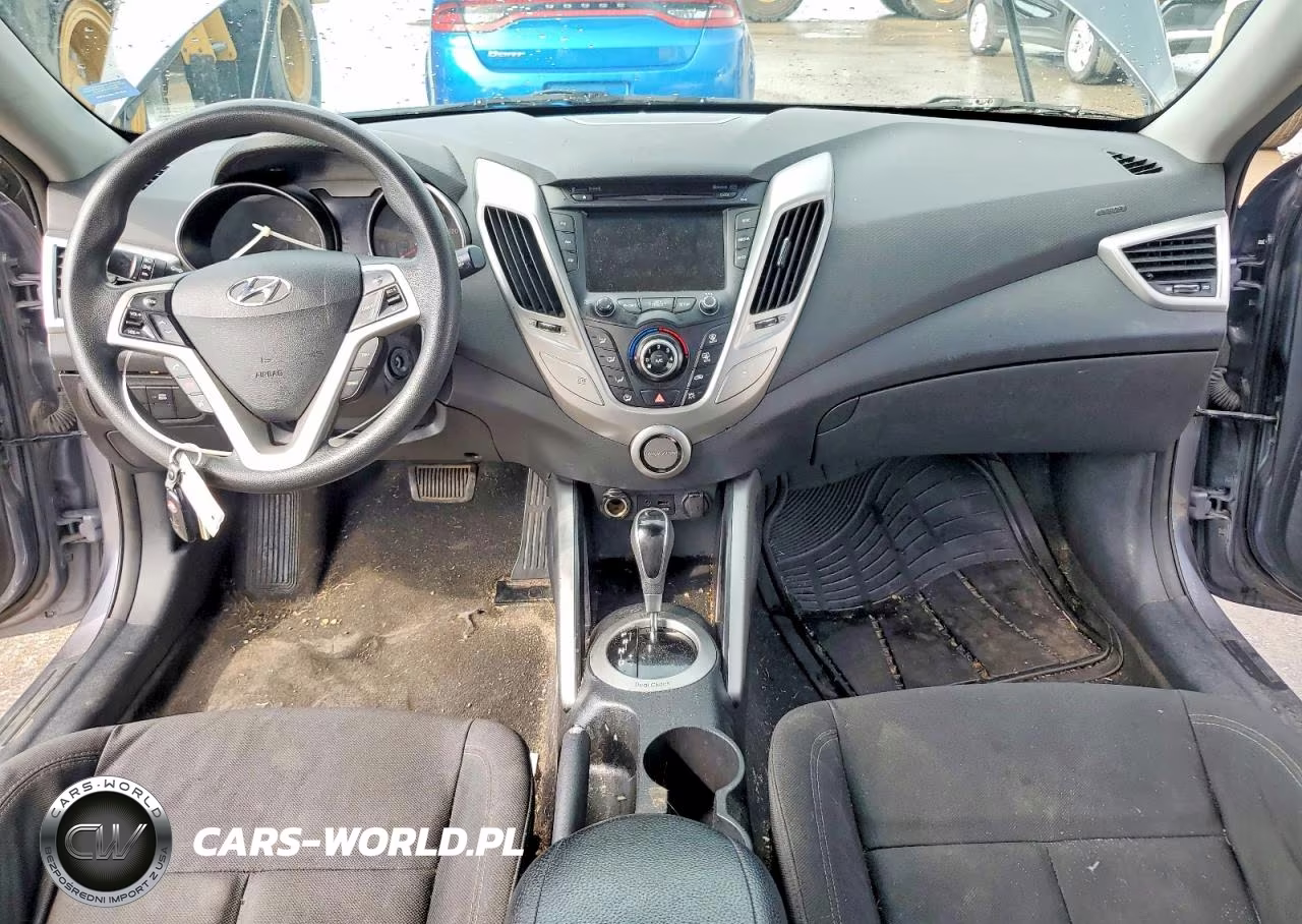 2014 Hyundai Veloster Base VIN:KMHTC6AD7EU194644 - 8