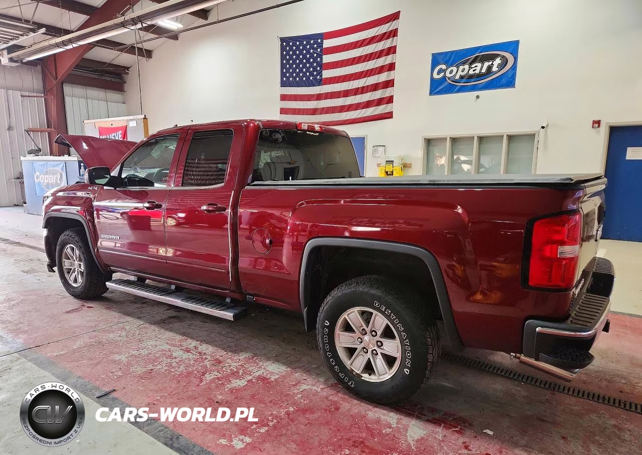 2017 GMC Sierra K1500 Sle VIN:1GTV2MEC8HZ106035 - 2