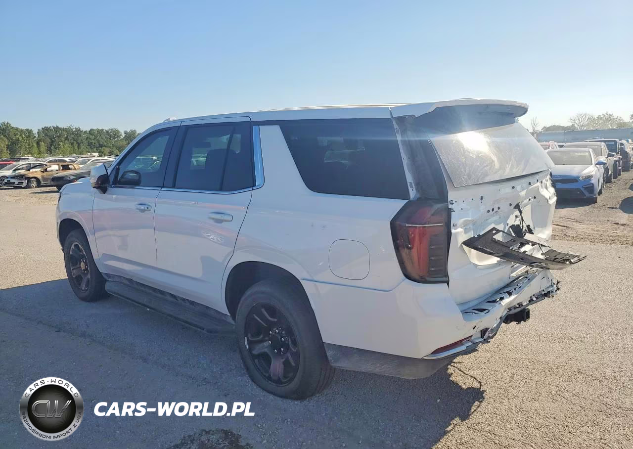 2026 Chevrolet Tahoe K1500 Ppv VIN:1GNS6UEDXTR139117 - 2
