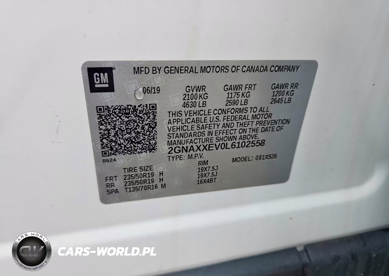 2020 Chevrolet Equinox Premier VIN:2GNAXXEV0L6102558 - 13