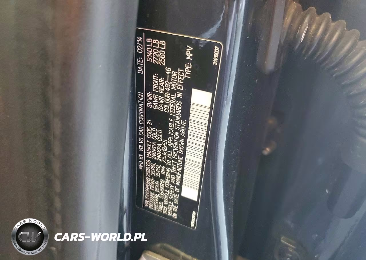 2015 Volvo Xc60 T5 Premier VIN:YV426MDB6F2588359 - 13