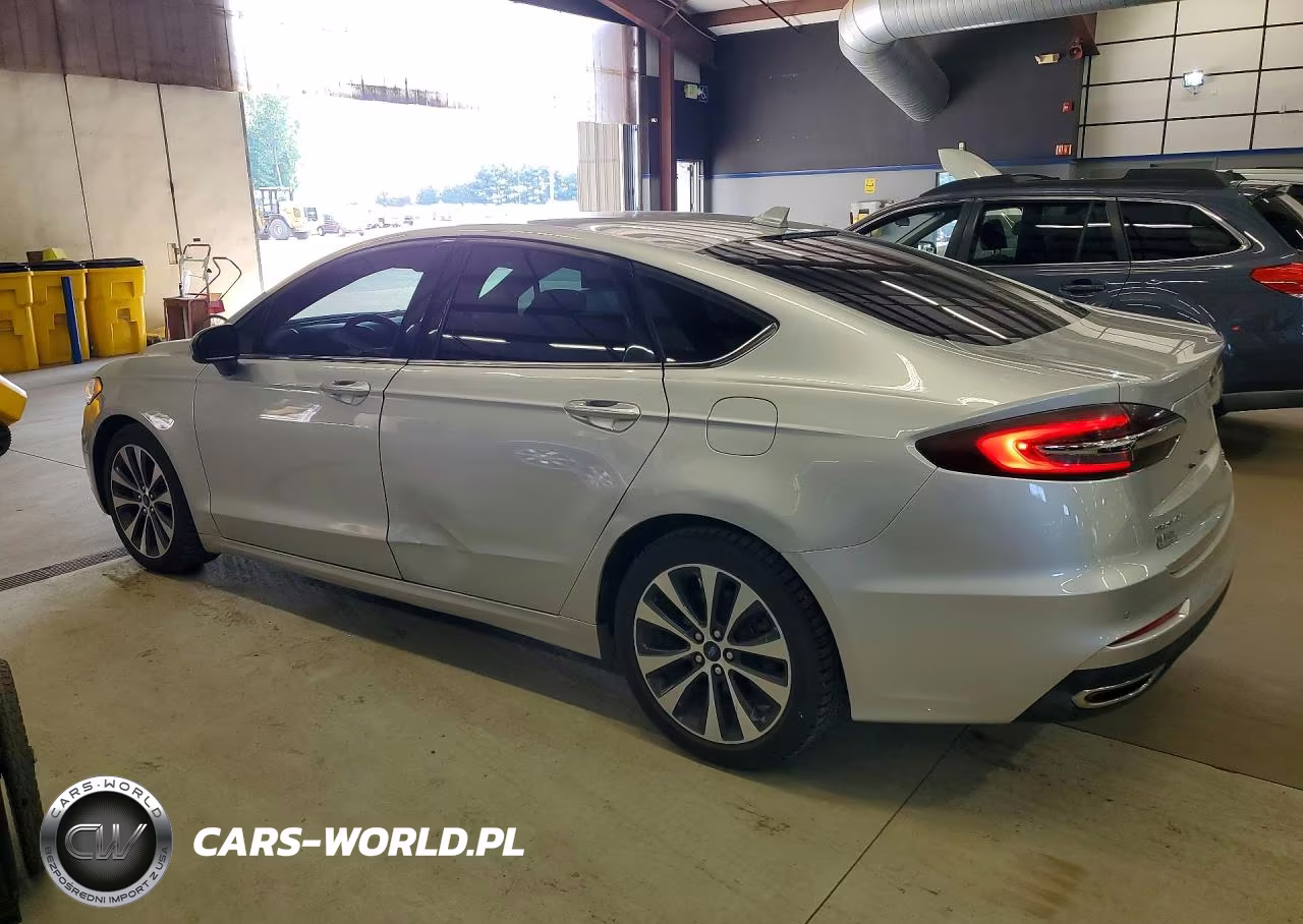 2019 Ford Fusion Se VIN:3FA6P0T94KR254173 - 2