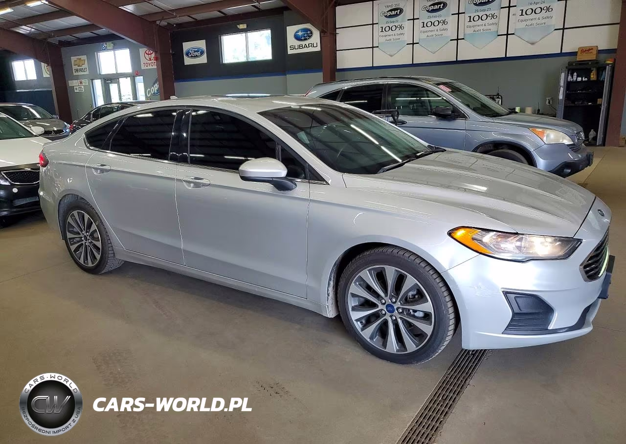 2019 Ford Fusion Se VIN:3FA6P0T94KR254173 - 4