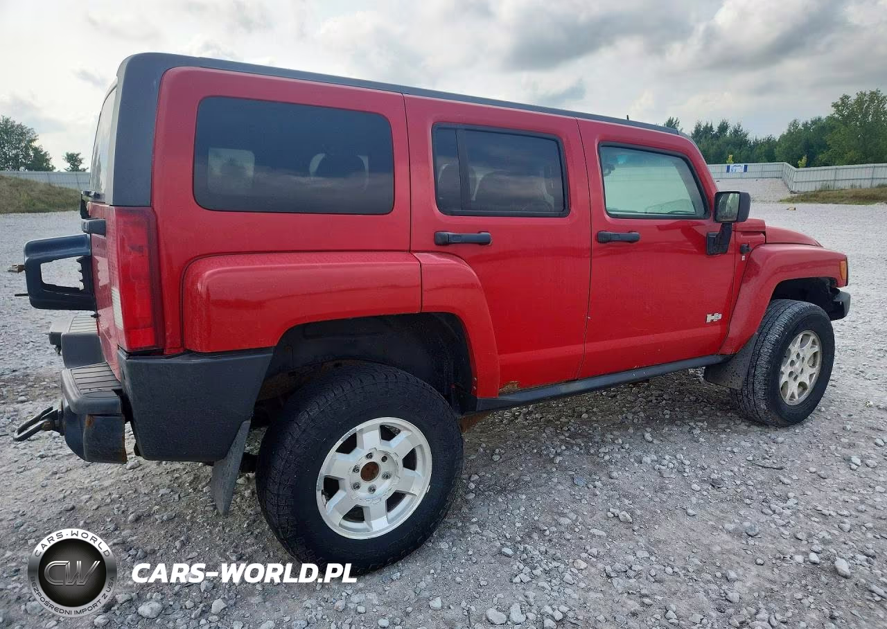 2009 Hummer H3 VIN:5GTEN13E398100203 - 3
