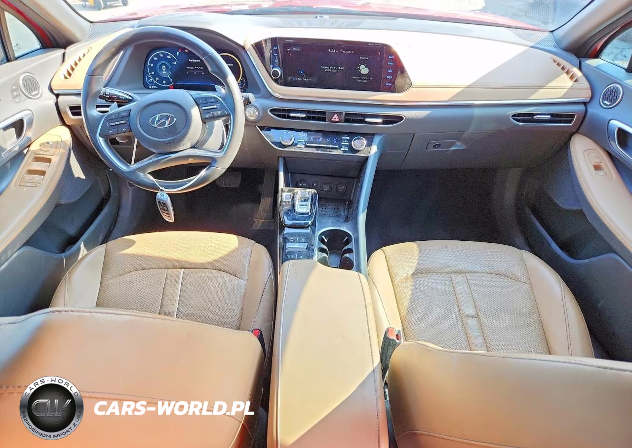 2021 Hyundai Sonata Limited VIN:5NPEH4J21MH103457 - 8