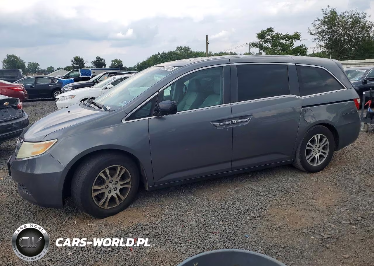 2011 Honda Odyssey Exl VIN:5FNRL5H61BB094866 - 1