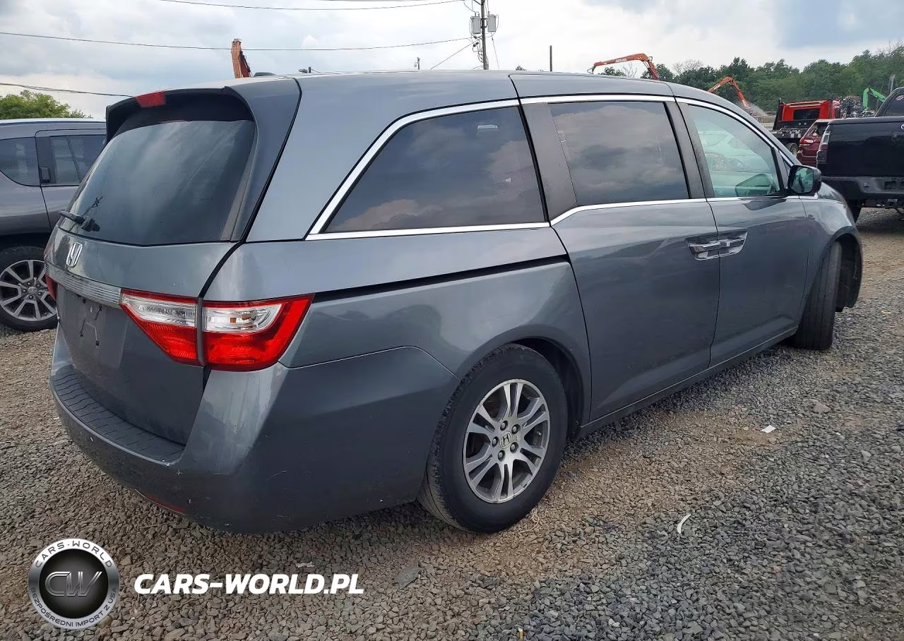 2011 Honda Odyssey Exl VIN:5FNRL5H61BB094866 - 3