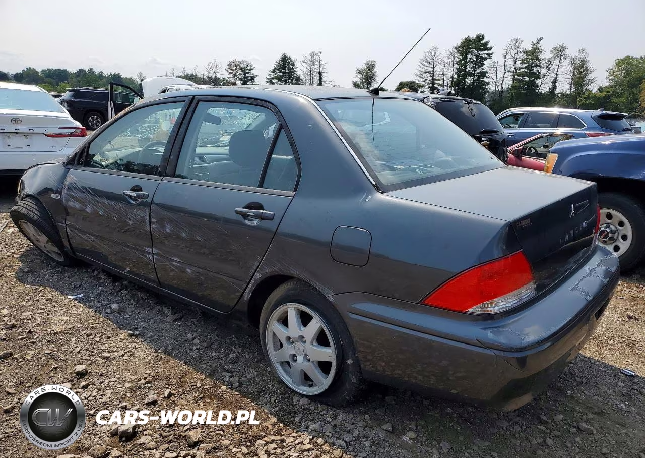 2002 Mitsubishi Lancer Ls VIN:JA3AJ36E52U053776 - 2