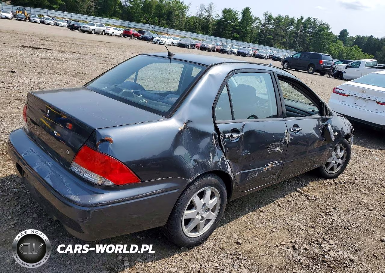 2002 Mitsubishi Lancer Ls VIN:JA3AJ36E52U053776 - 3