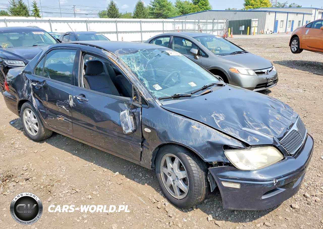 2002 Mitsubishi Lancer Ls VIN:JA3AJ36E52U053776 - 4