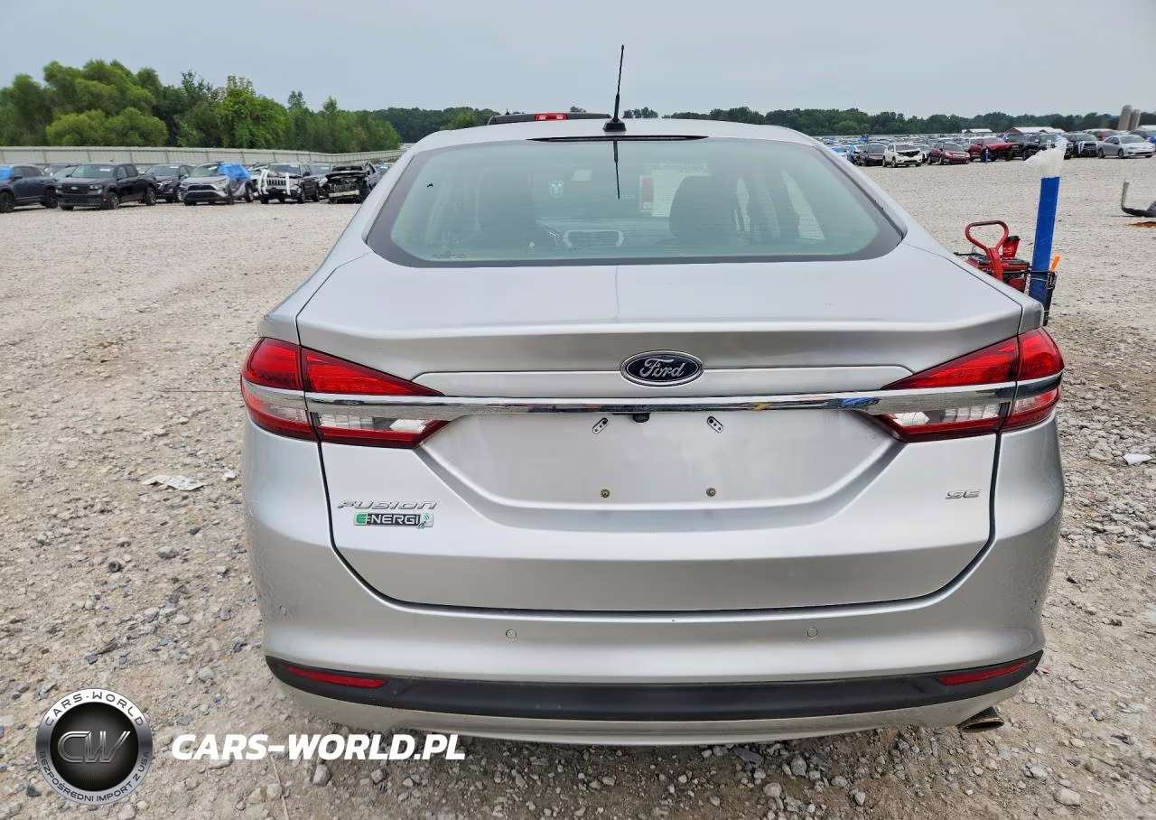 2018 Ford Fusion Se Phev VIN:3FA6P0PU7JR236831 - 6