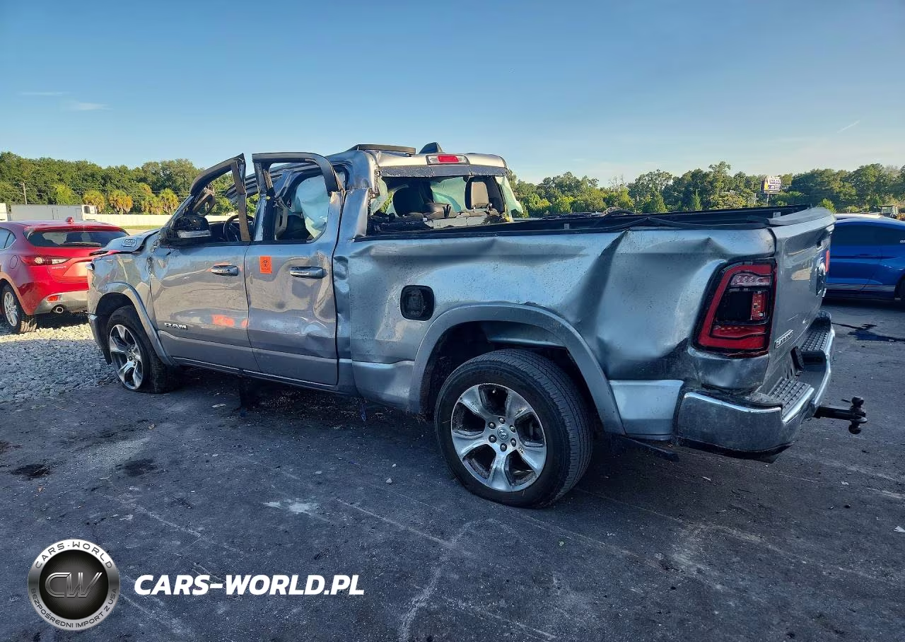 2019 Ram 1500 Laramie VIN:1C6SRFDT2KN795619 - 2