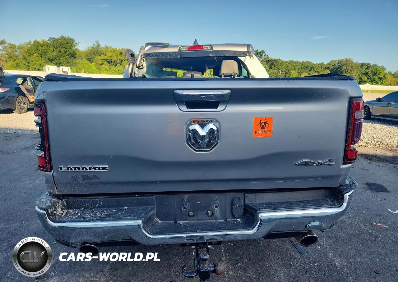 2019 Ram 1500 Laramie VIN:1C6SRFDT2KN795619 - 6