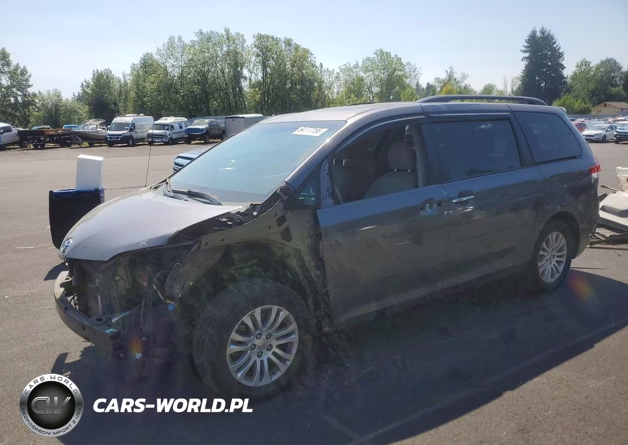 2014 Toyota Sienna Xle 8-Passenger VIN:5TDYK3DC0ES514700 - 1