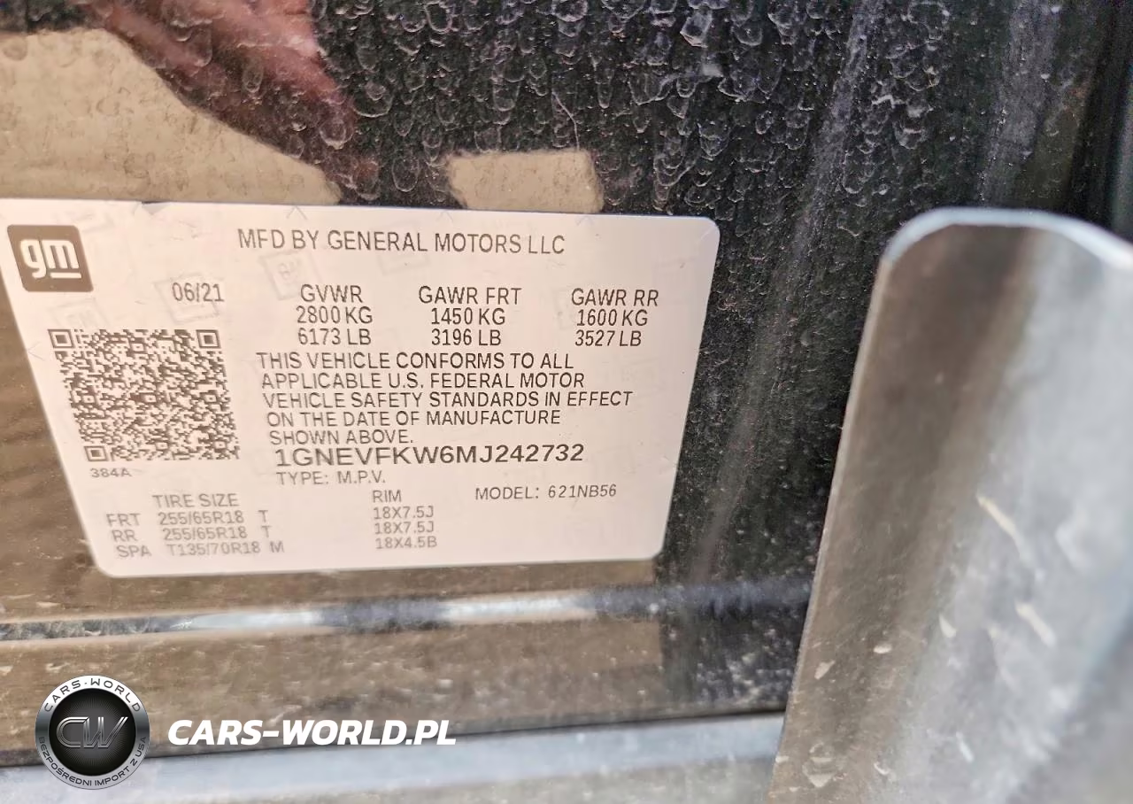 2021 Chevrolet Traverse Ls VIN:1GNEVFKW6MJ242732 - 12