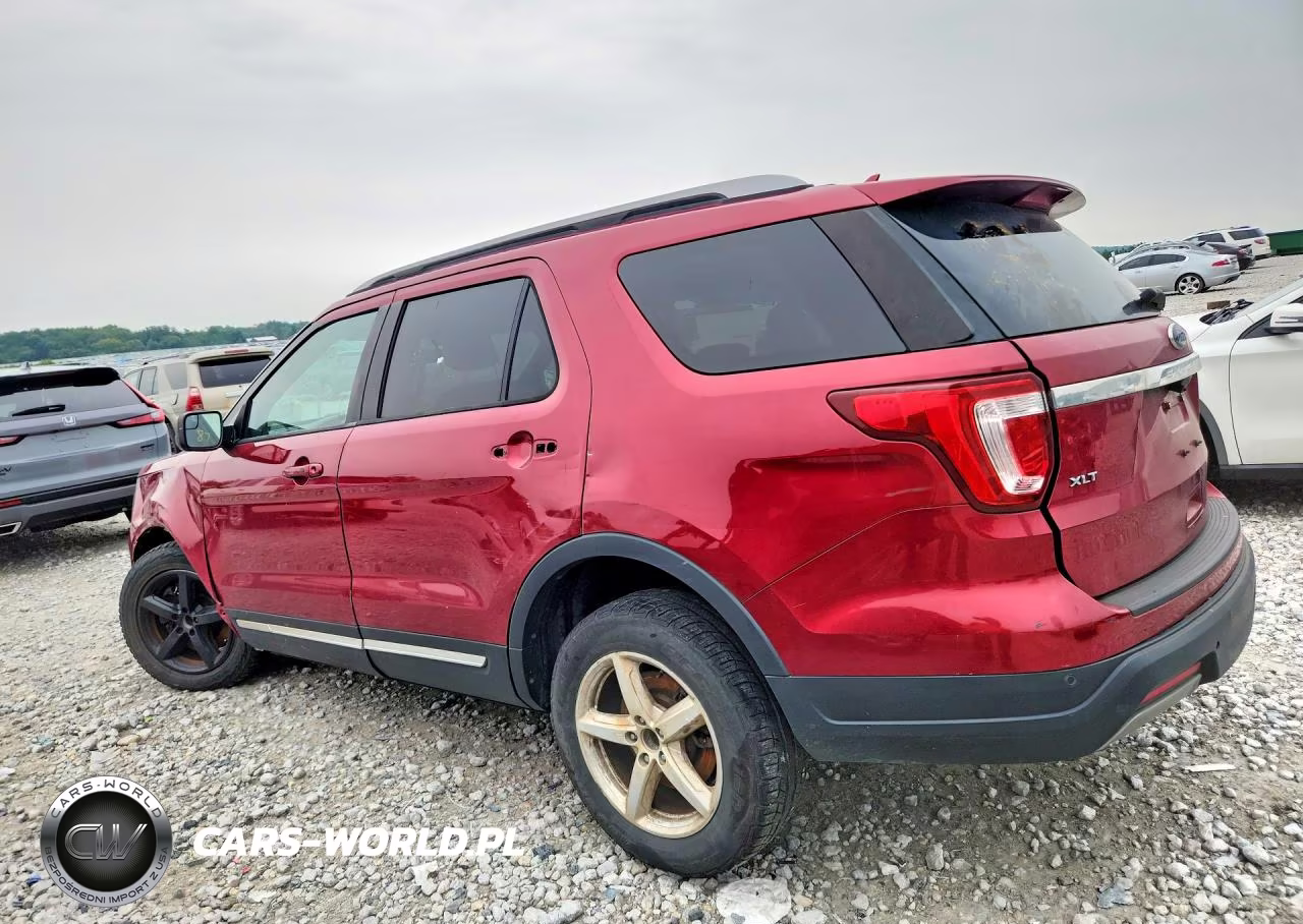 2019 Ford Explorer Xlt VIN:1FM5K7D81KGA39081 - 2