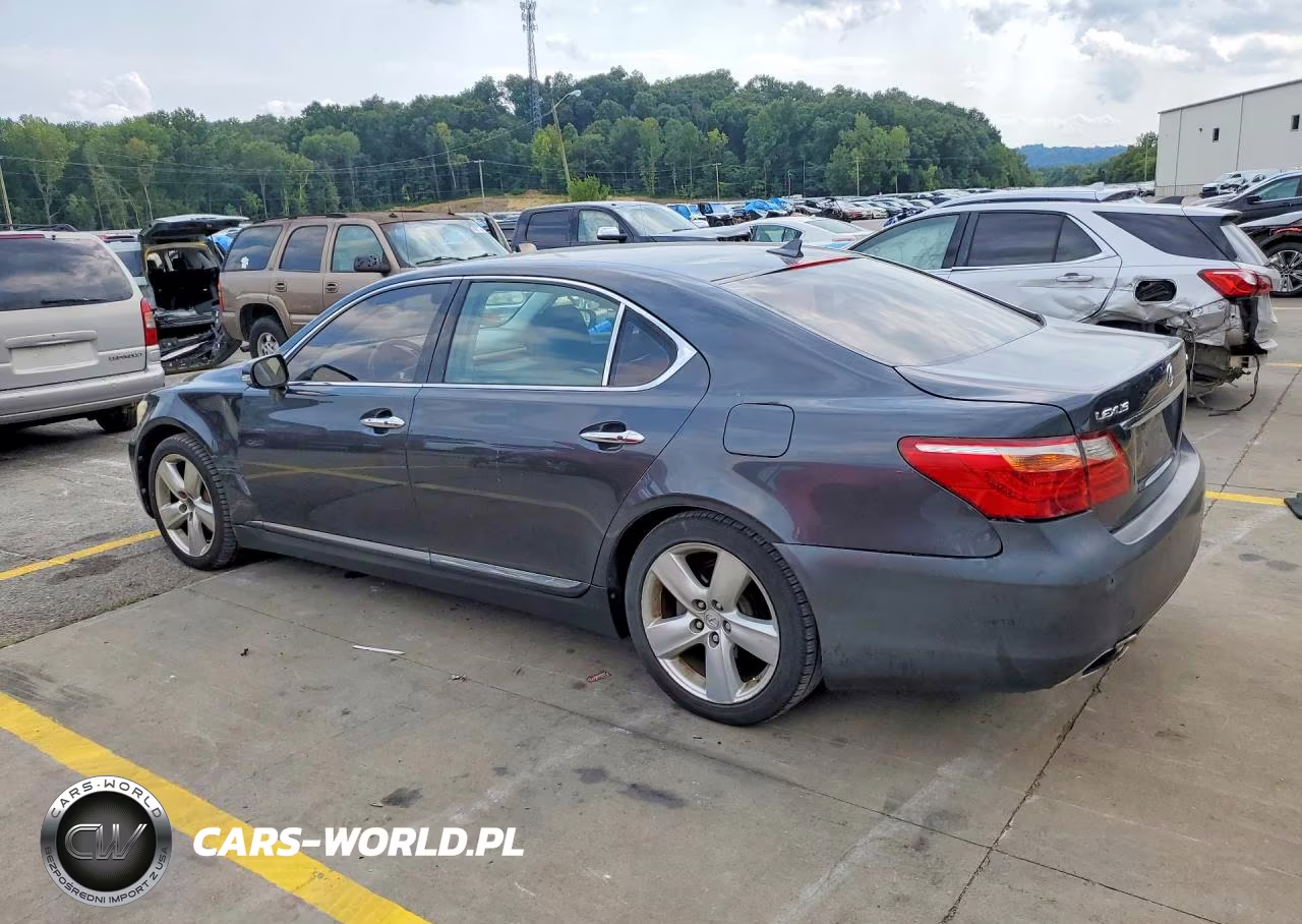 2010 Lexus Ls 460L VIN:JTHGL5EF2A5037568 - 2