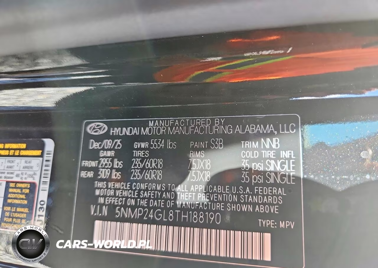 2026 Hyundai Santa Fe Sel VIN:5NMP24GL8TH188190 - 13