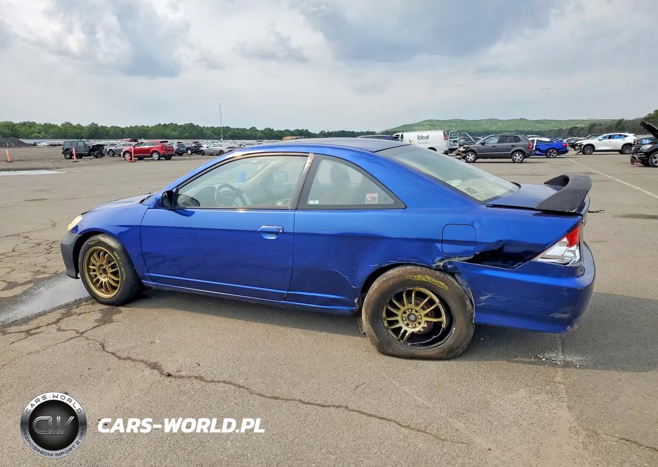 2004 Honda Civic Ex VIN:1HGEM22904L026038 - 2